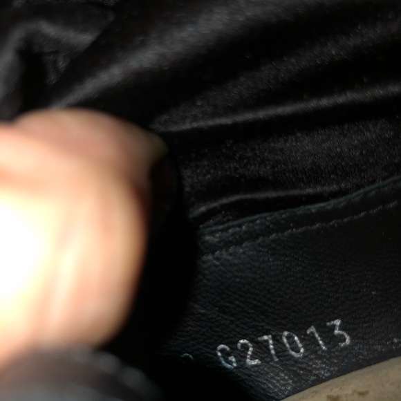 Chanel black ankle leather platform booties size 38 $1050 - Picture 8 of 8